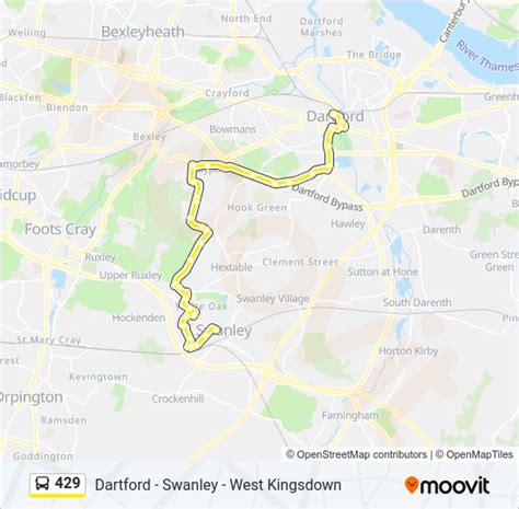 429 bus timetable|429 swanley.